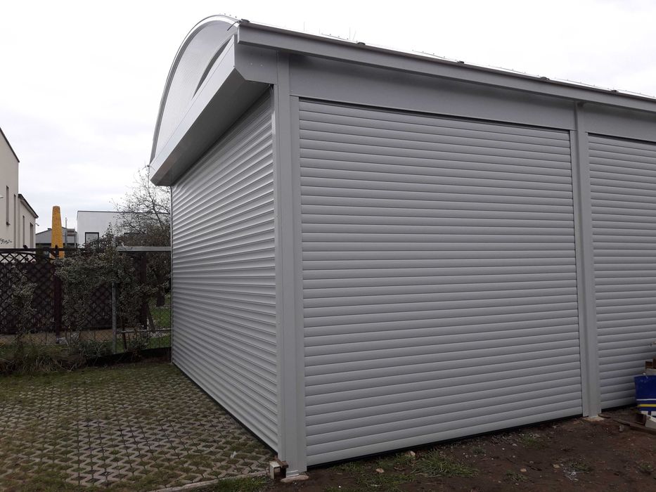 Brama garażowa rolowana, Bramy rolowane