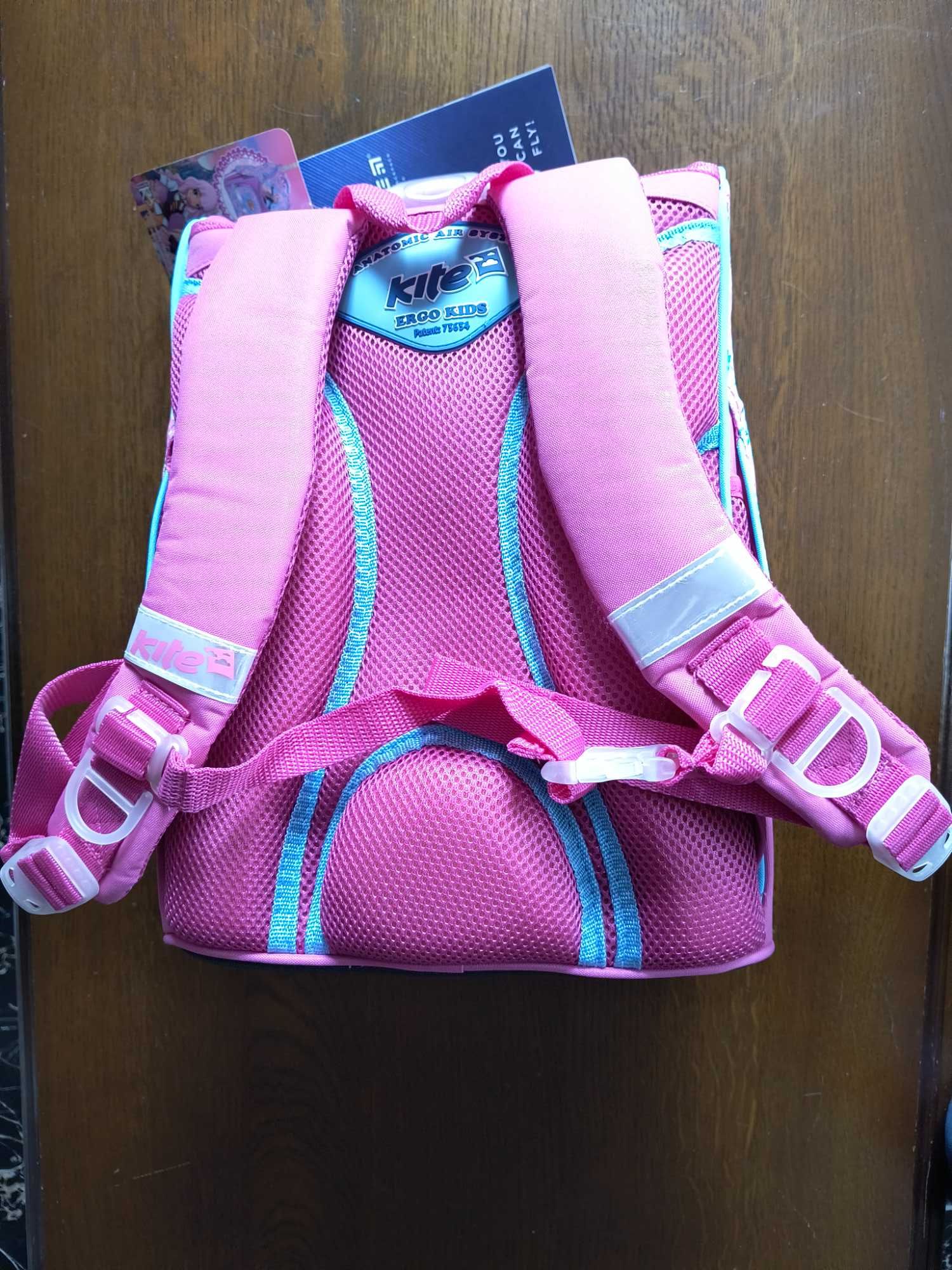 Новий Kite рюкзак для дівчинки каркасний шкільний