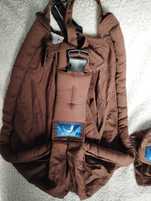 the baba sling castanho