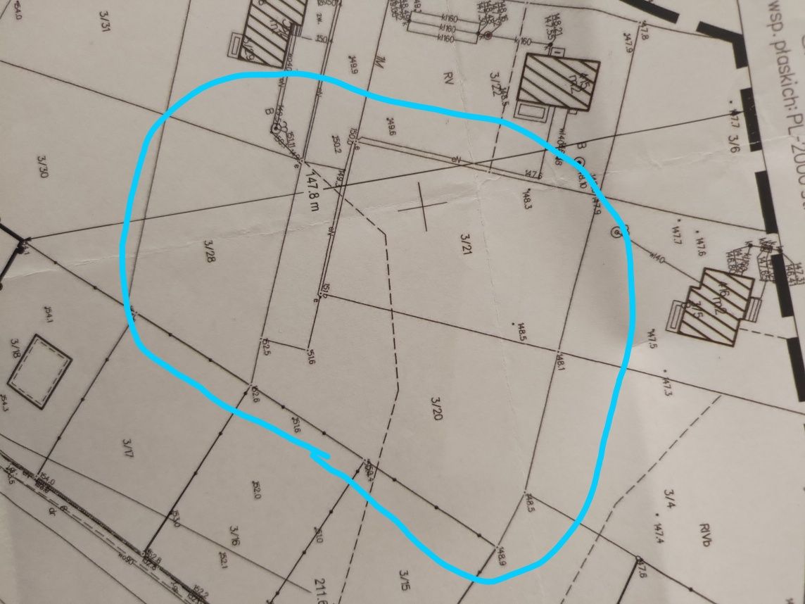 Działka budowlana na skraju lasu - Przemkowski Park Krajobrazowy