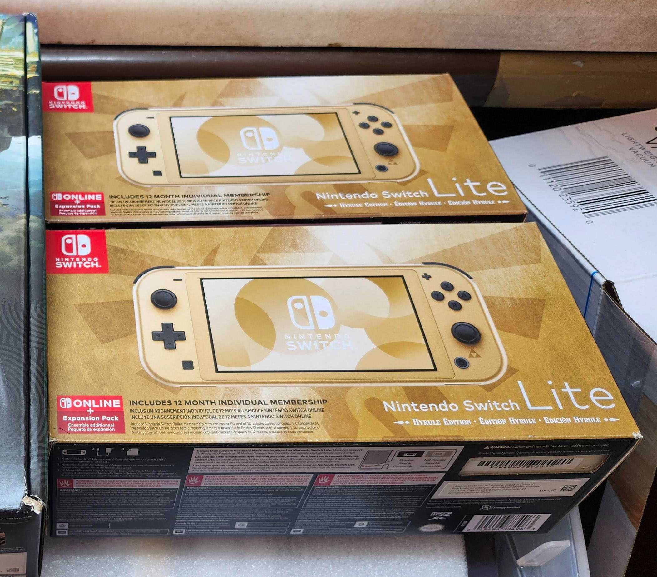 2 sztuki Nintendo Switch lite Hyrule Edition Zelda