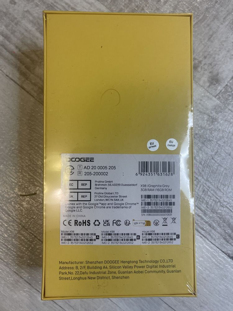 Смартфон Doogee X98 3/16Gb