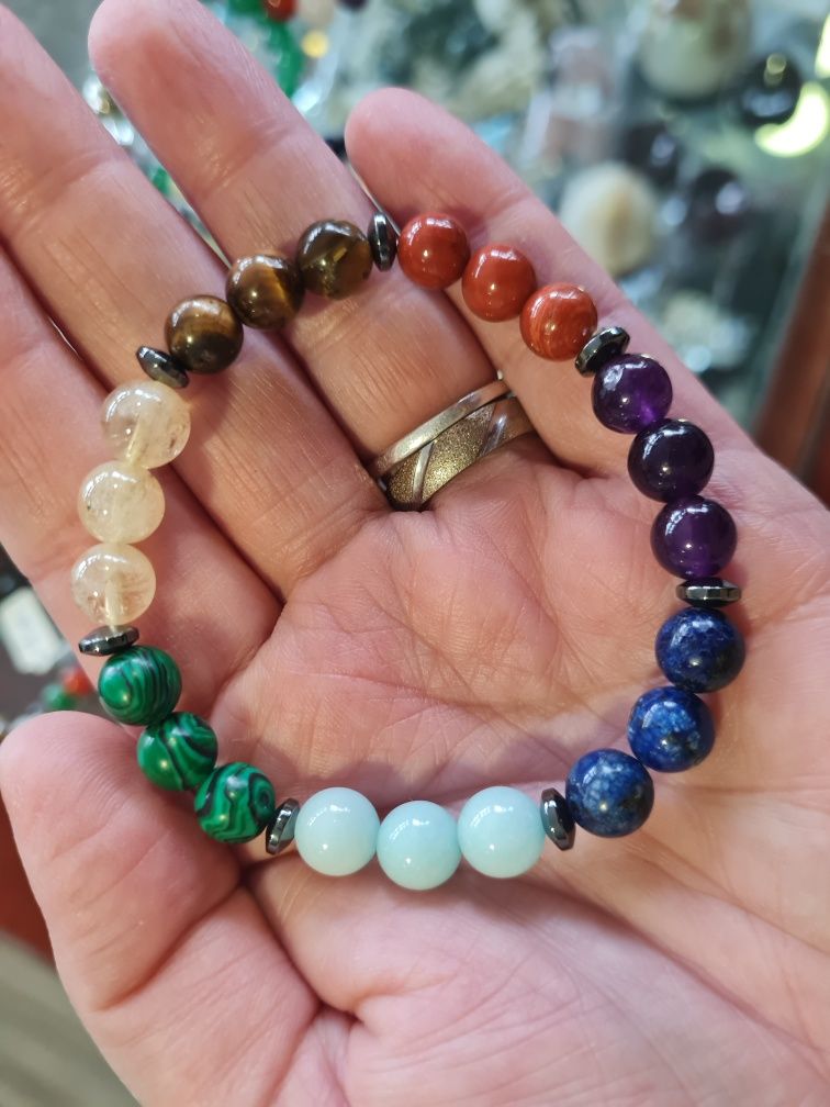 Pulseiras dos 7 chakras