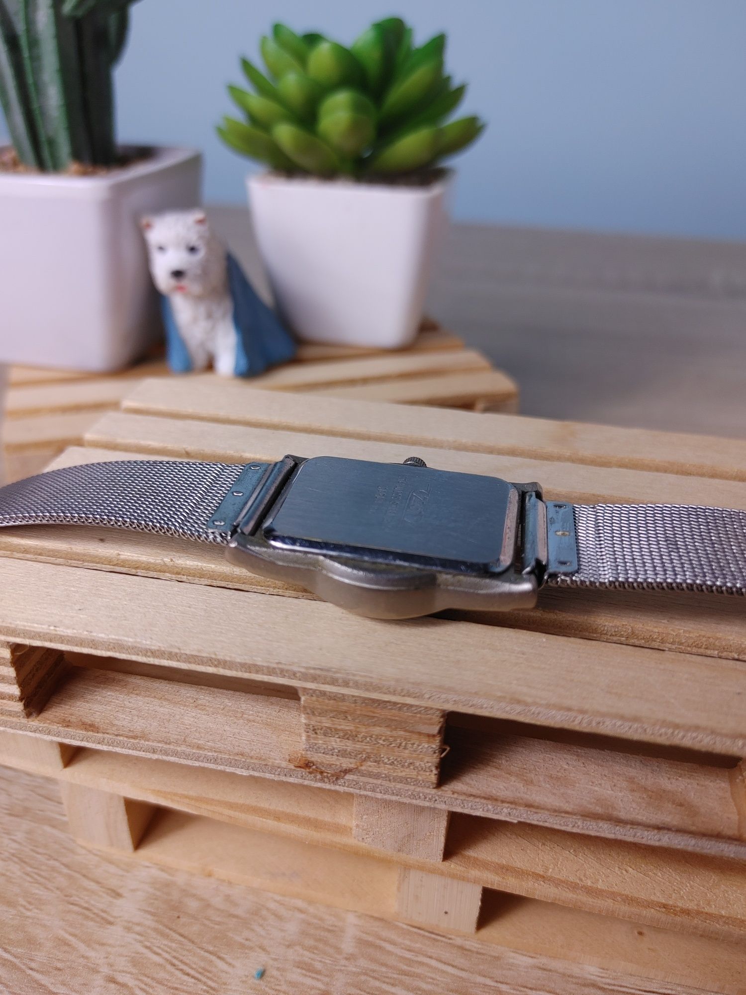 Zegarek damski srebrny na bransolecie Zibi Vector Japan stainless