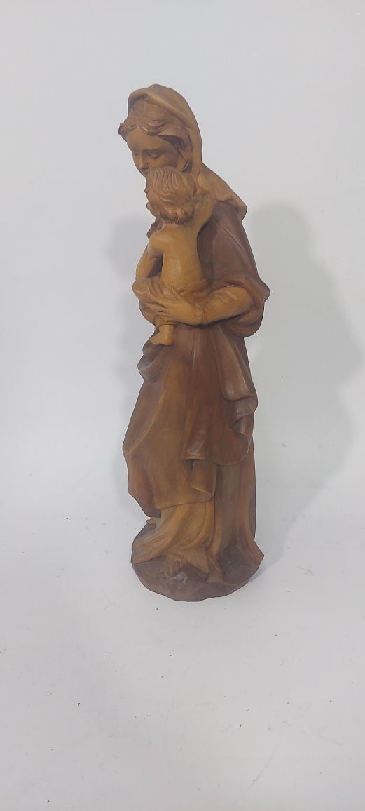 Madonna Figura Drewno 50 cm// Meble Stylowe Grodzisk Mazowiecki