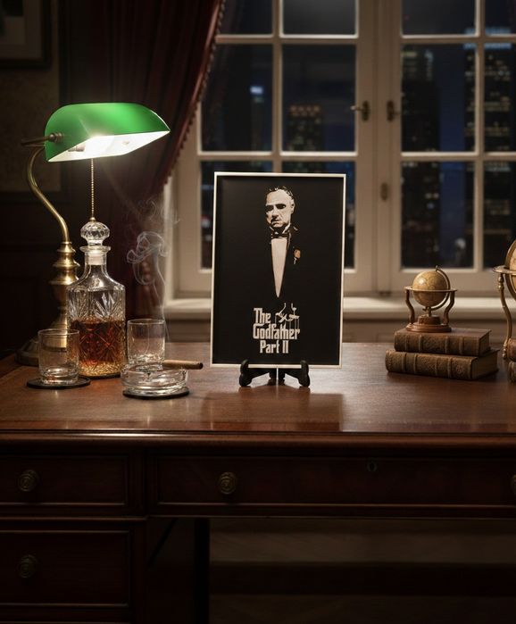 Posters 3D - The GODFATHER I, II e III.