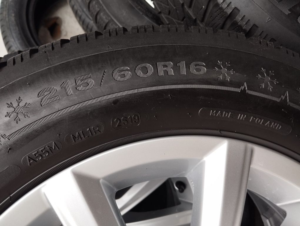 Шини 215/60/r16 Dunlop winter sport 5