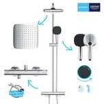 Grohe Vitalio Comfort 250 Zestaw prysznicowy z deszczownicą