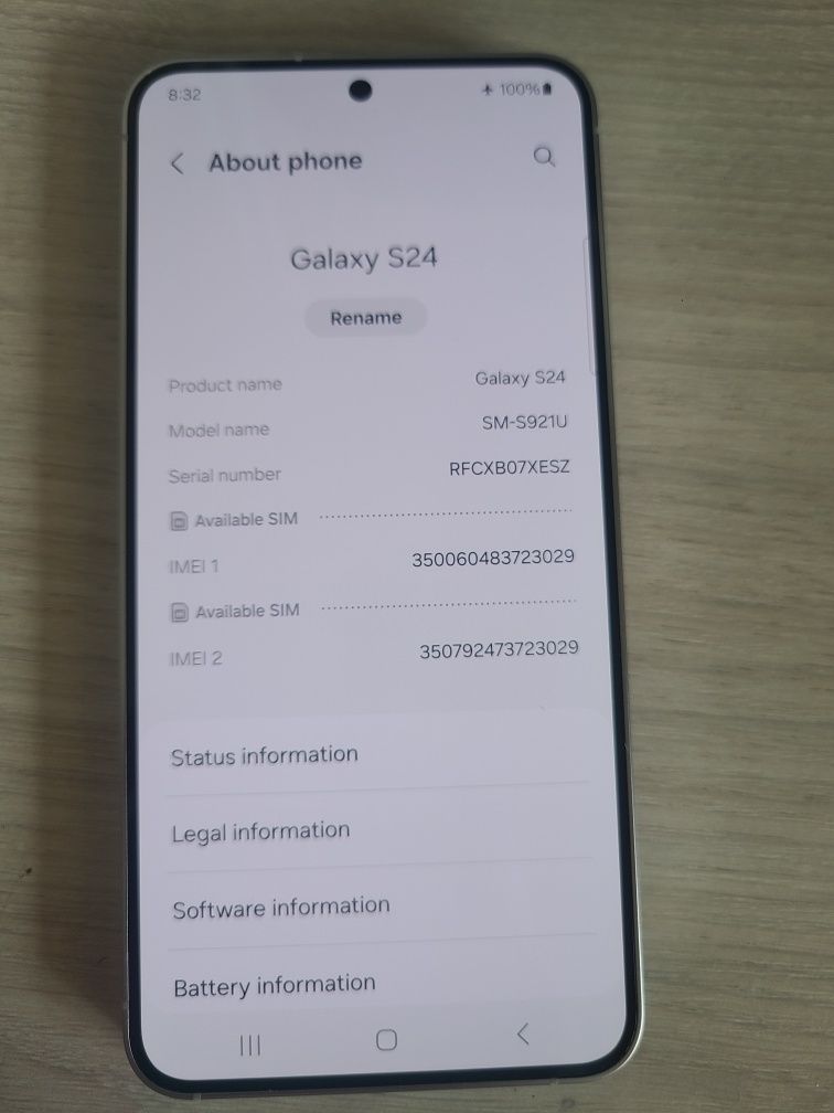 Samsung Galaxy s24 128gb s921u sim+esim під оператором