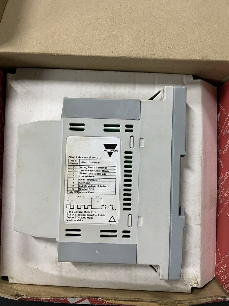 Устройство плавного пуска Carlo Gavazzi RSGD4025E0VD20 11 кВт