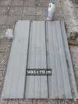 Placas metálicas para telhado ou cobertura