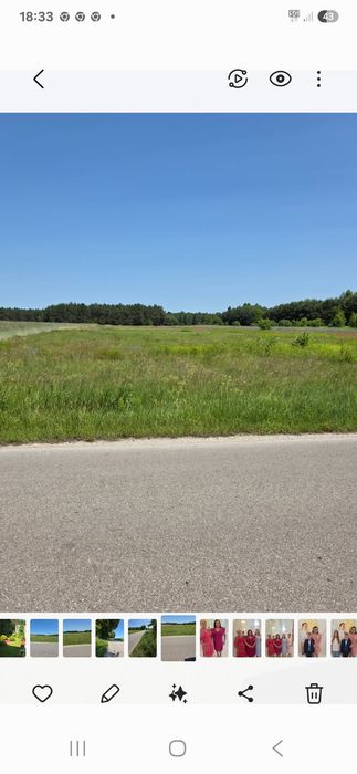 Sprzedam działkę 1.5 ha w miejscowości Nowa Krępa