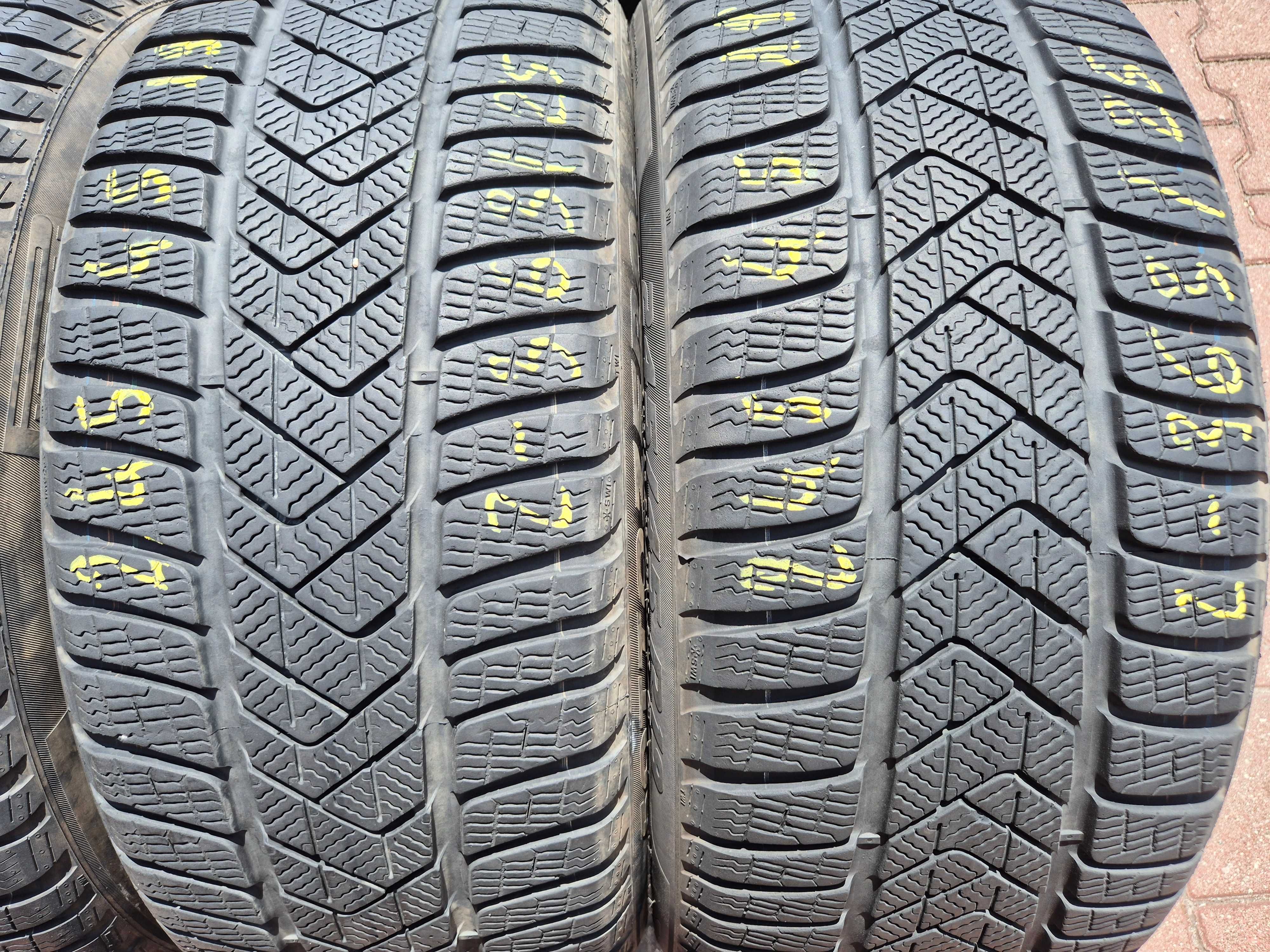 245/45r19 102V (Z363/25)007 4szt 6/7mm 20r Sottozero 3 PIRELLI ZIMOWE
