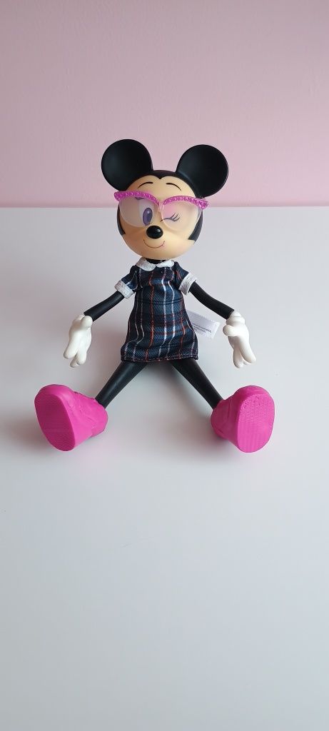 Myszka MINNIE Lalka Figurka Mause Preppy Plaid