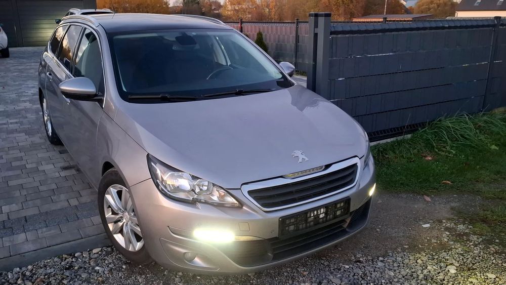 Peugeot 308 Led, Navi, Bezwypadkowy,Serwis,Alu