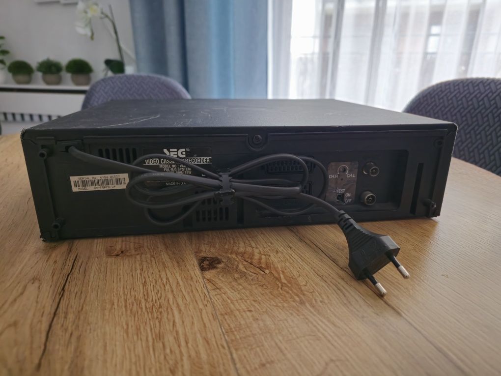 VHS Magnetowid SEG VCR 5100 - 100% sprawny, 6-głowic, + pilot
