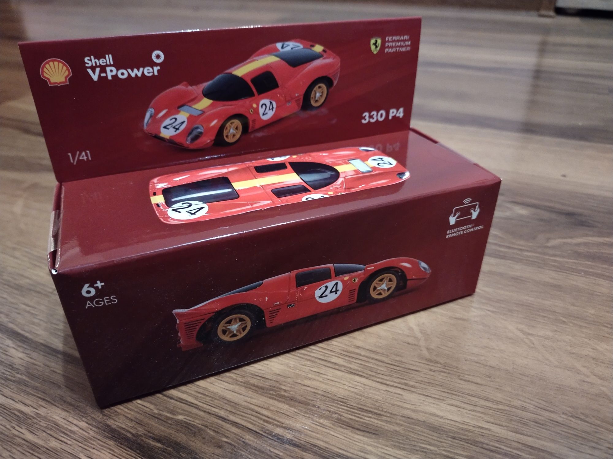 Samochód kolekcja Shell Ferrari 330 P4