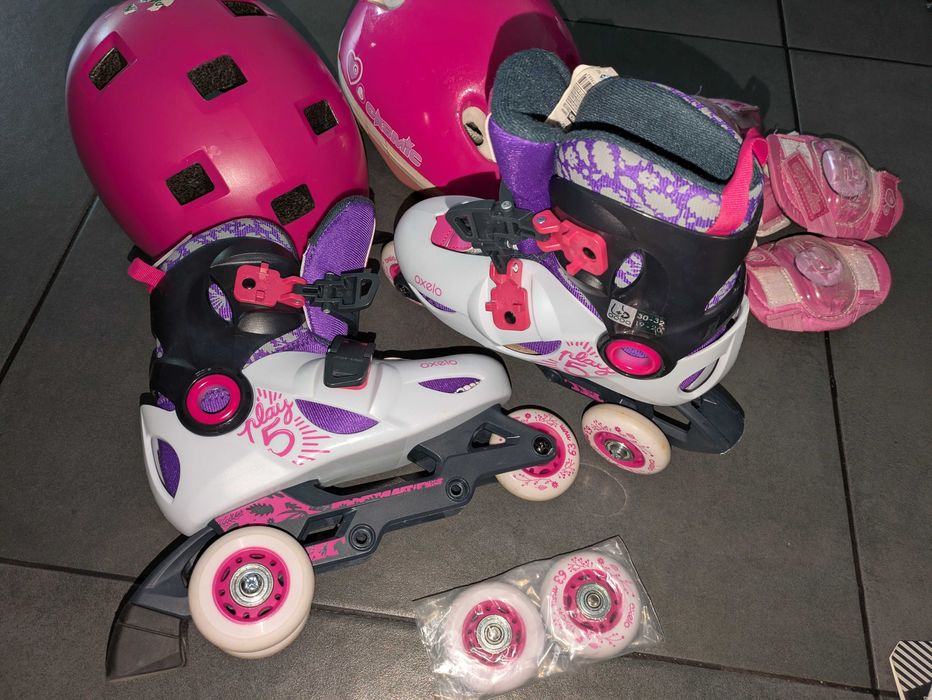 Patins em linha de crianca