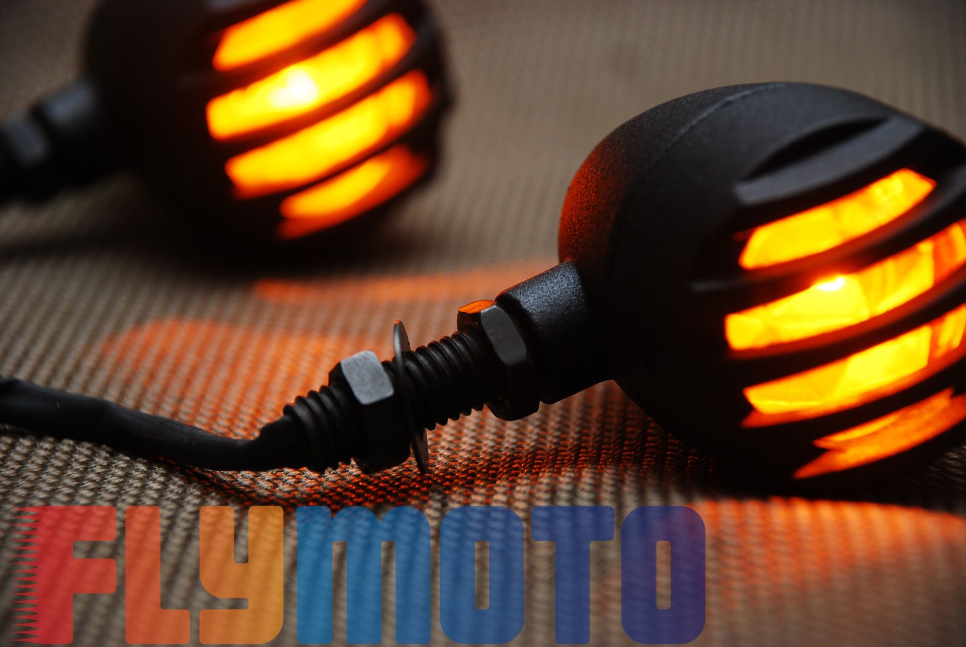 LED Мото поворотники гриль метал! с решеткой на мотоцикл кастом чоппер
