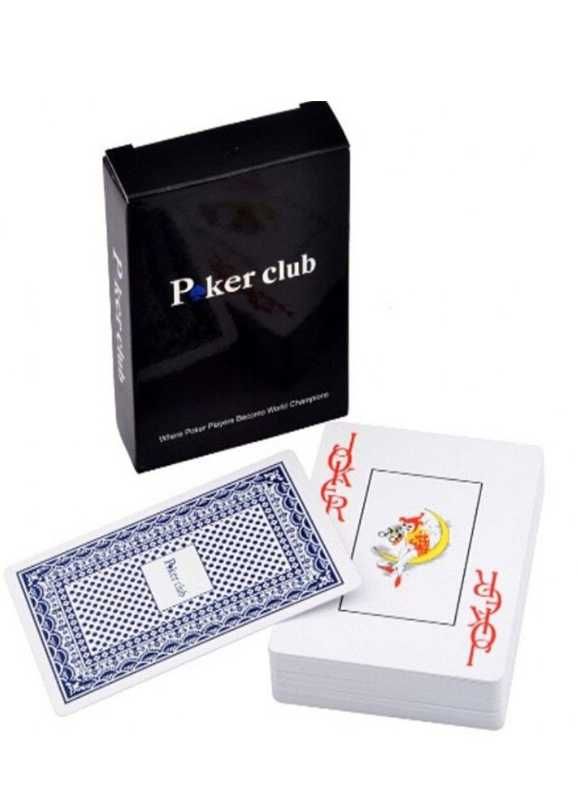 Карти гральні покерні пластикові Poker Club 54 Карти