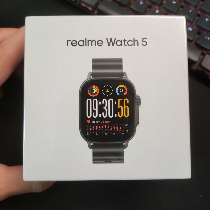 Смарт годинник Realme Watch 5 Global. Новий, запаковано в плівку.