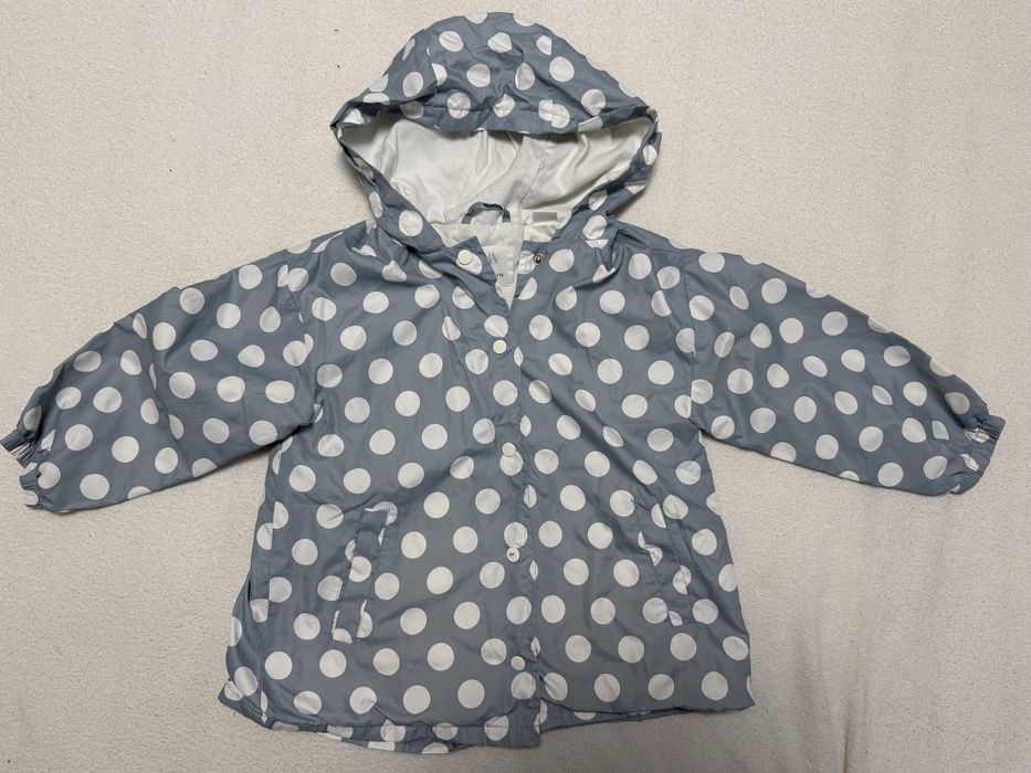 Zara 110 kurtka przeciwdeszczowa wiatrówka kurteczka dla dziewczynki