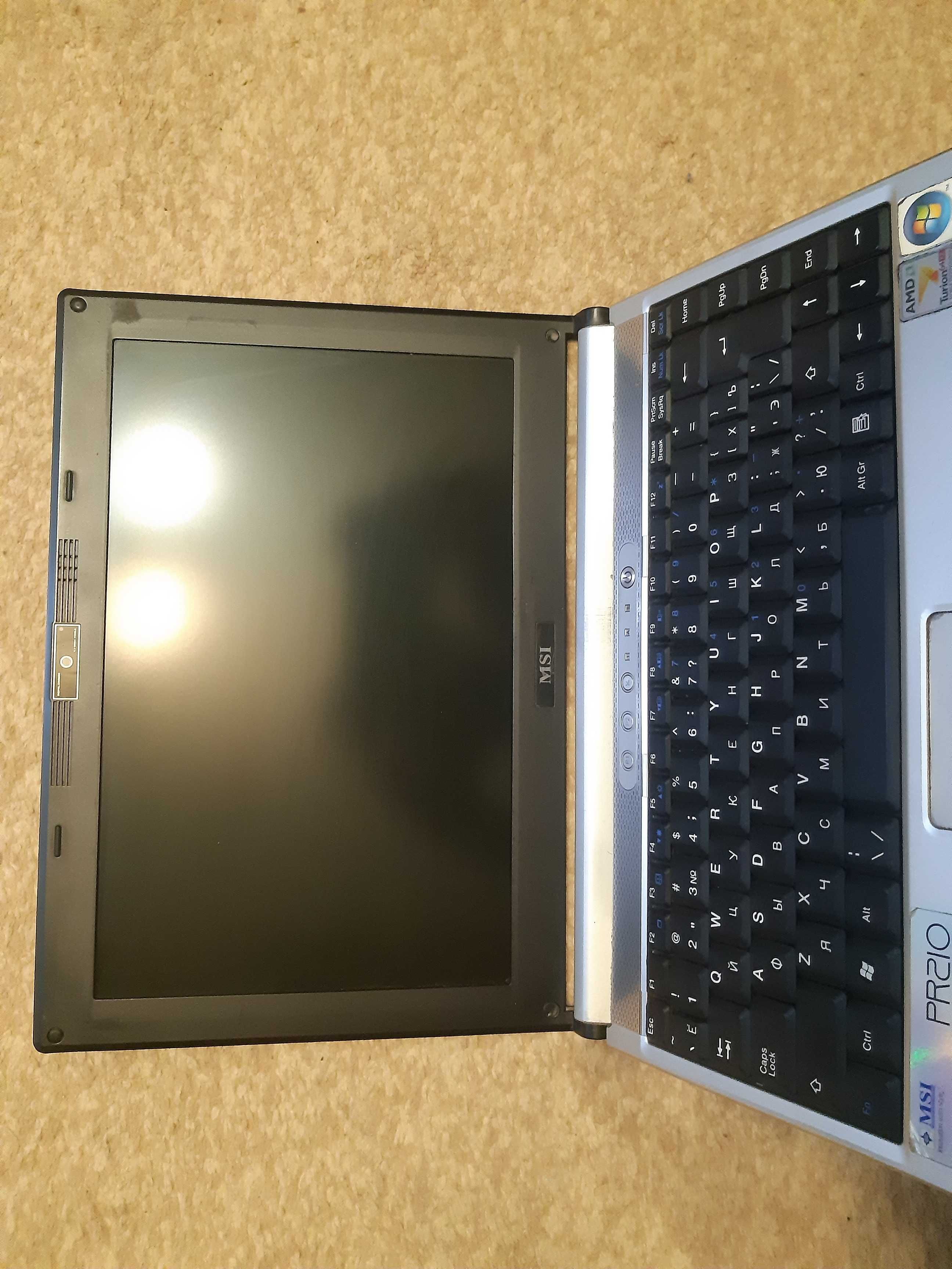 Ноутбук MSI PR210 model MS-6877