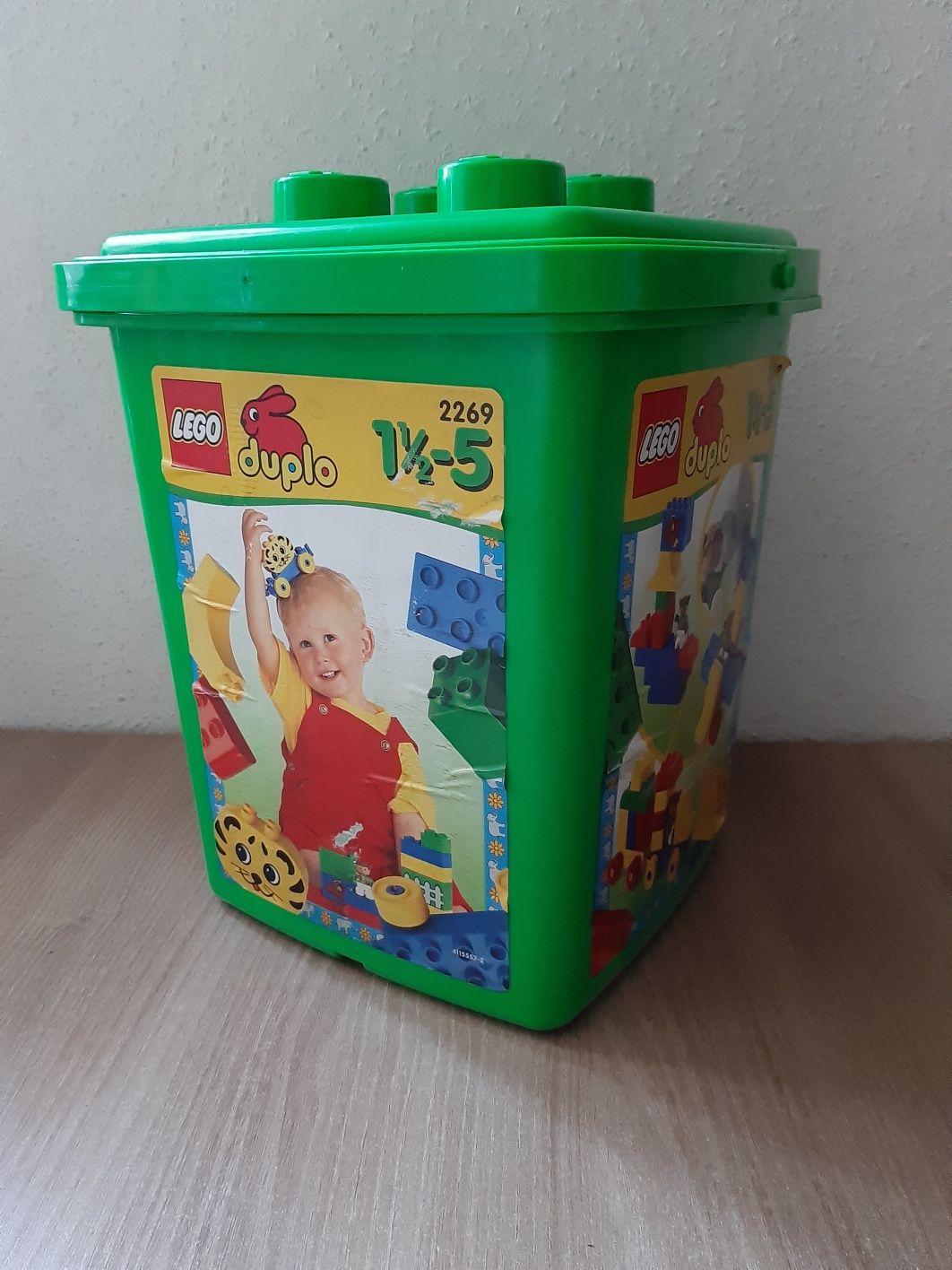 Klocki lego duplo duże wiaderko 2269 elementów 138