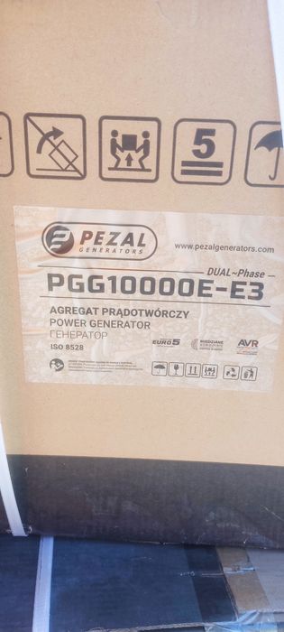 Розпродаж!! Нові Генератори PeZal 8квт.