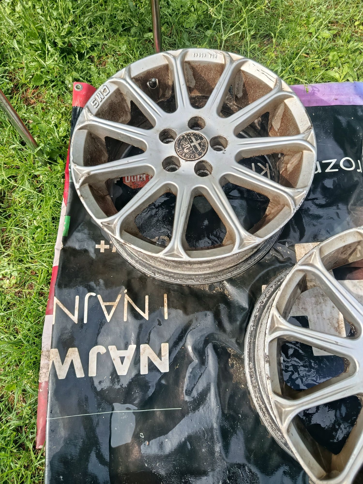 Alufelgi CMS 16cali 5x98 100 też pasuje (Alfa Romeo)