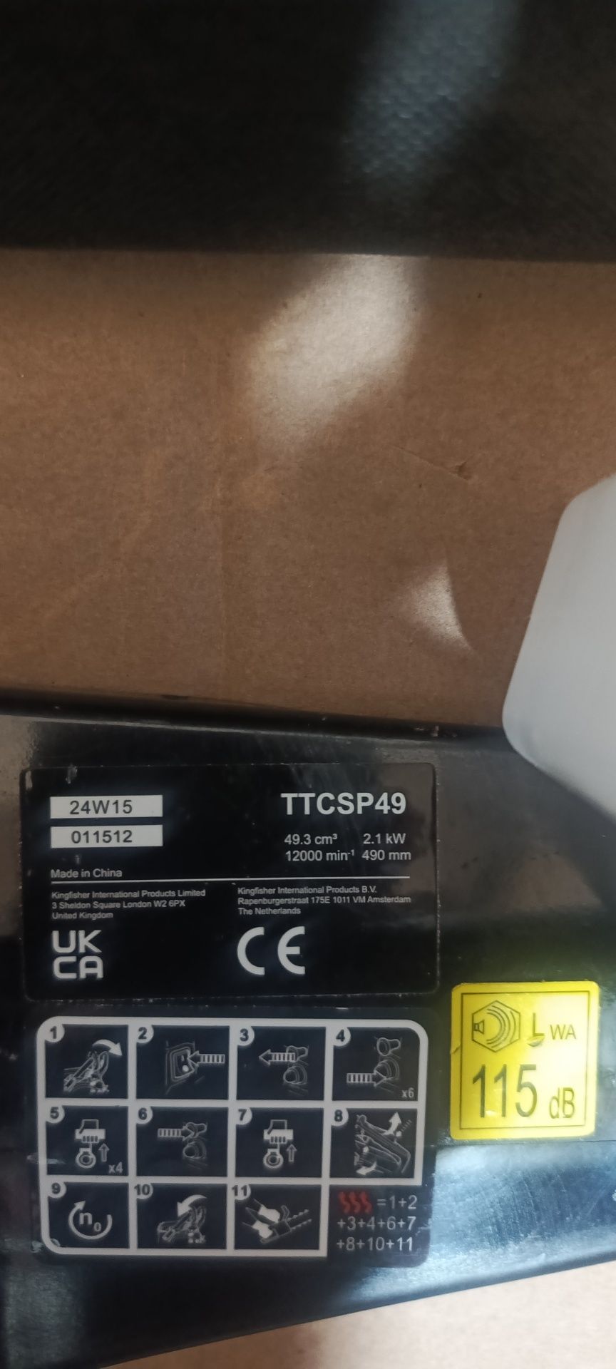 Piła spalinowa titan 50 CC ttcsp49