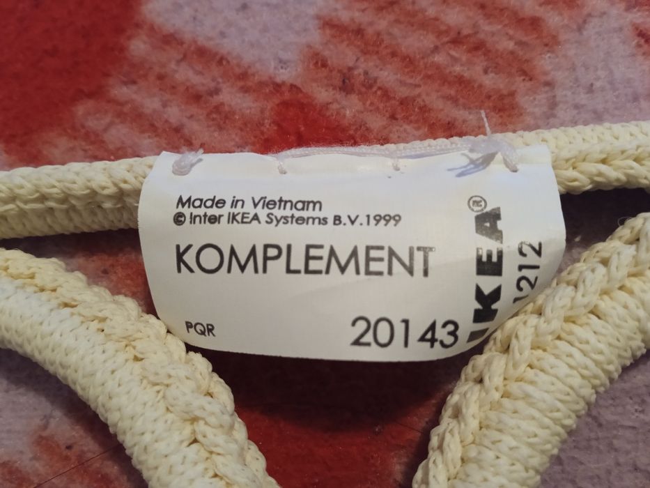 Komplement, Wieszak wielofunkcyjny, na paski, szaliki, chusty itd. IKE