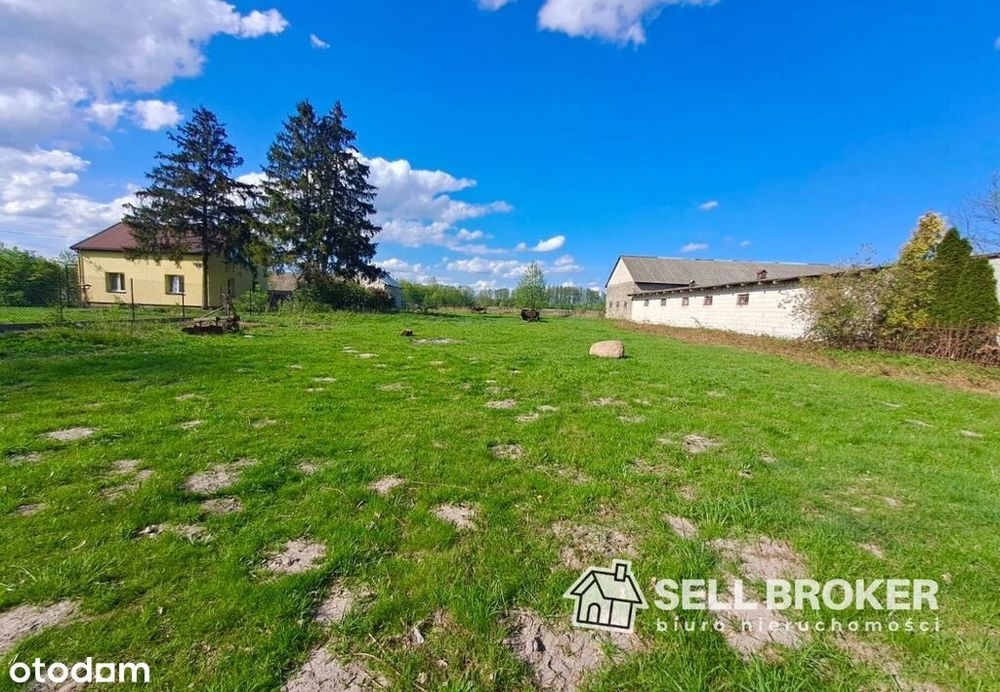 Działka z warunkami zabudowy 4 900 m2/blisko A2