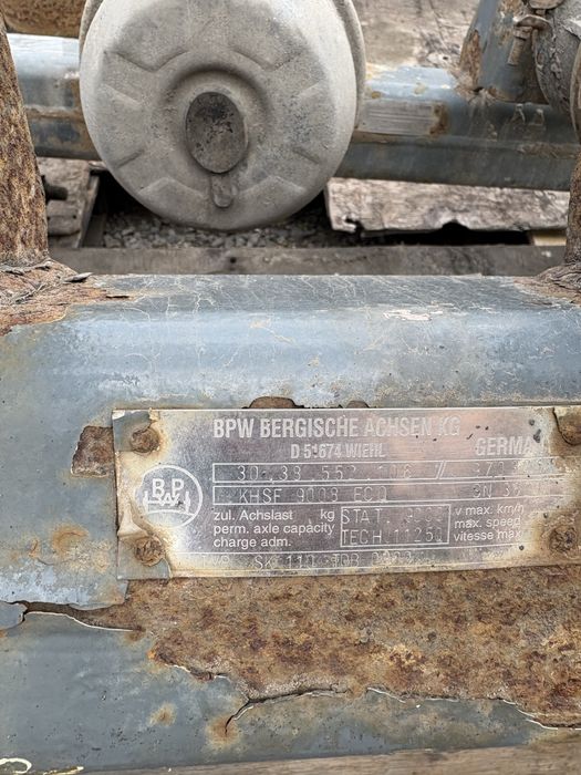 Оси Bpw 19,5 в сборе .
