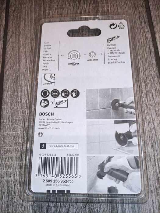 Tarcza półokrągła diamentowa85mm RIFF ACZ 85 RT3 BOSCH