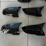 НЕДОРОГО накладки на зеркала БМВ BMW f85f86f90f95g01g30g20g11e70e90e92