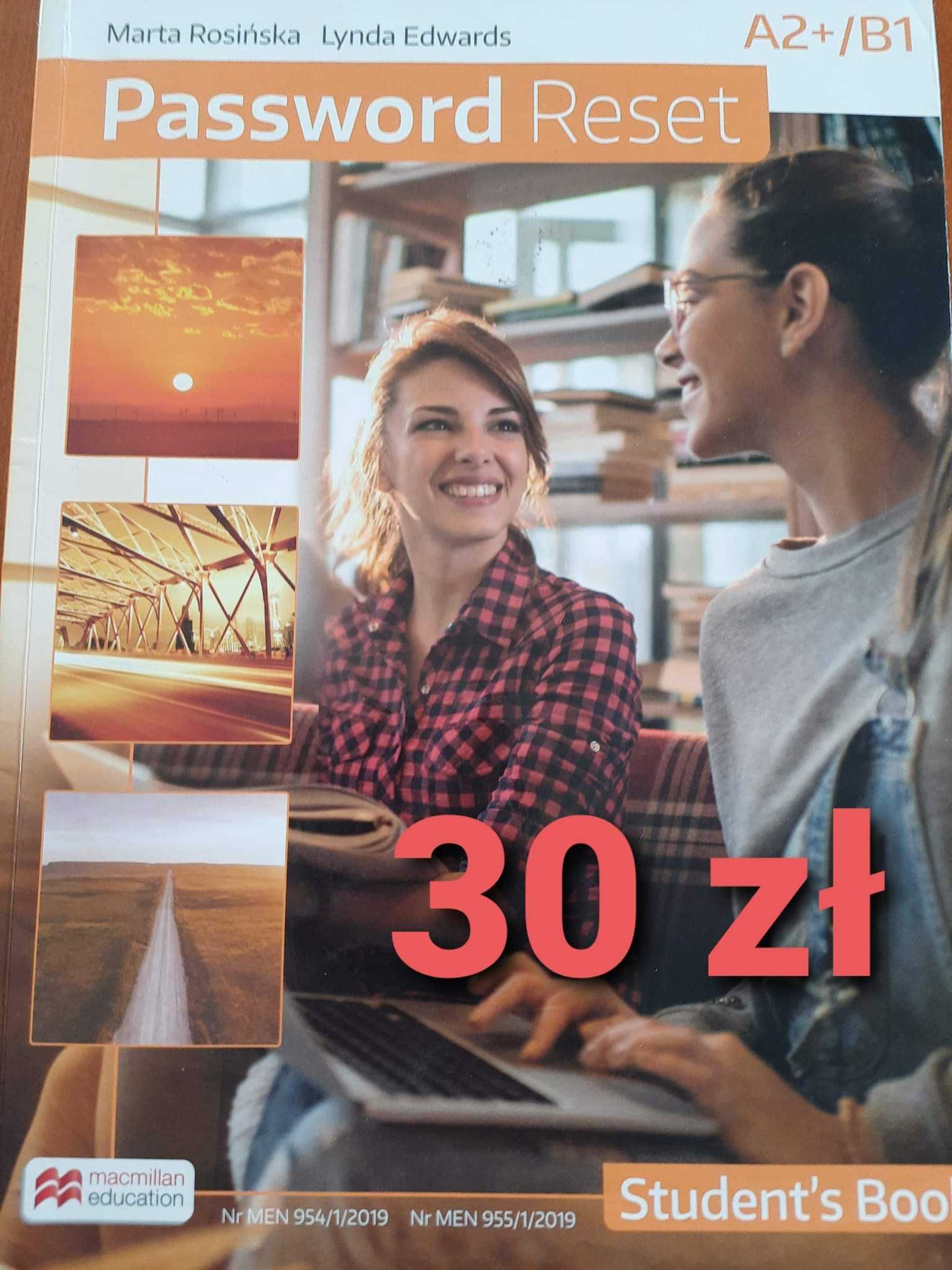 Podręcznik do j. angielskiego Password Reset do I LO i technikum