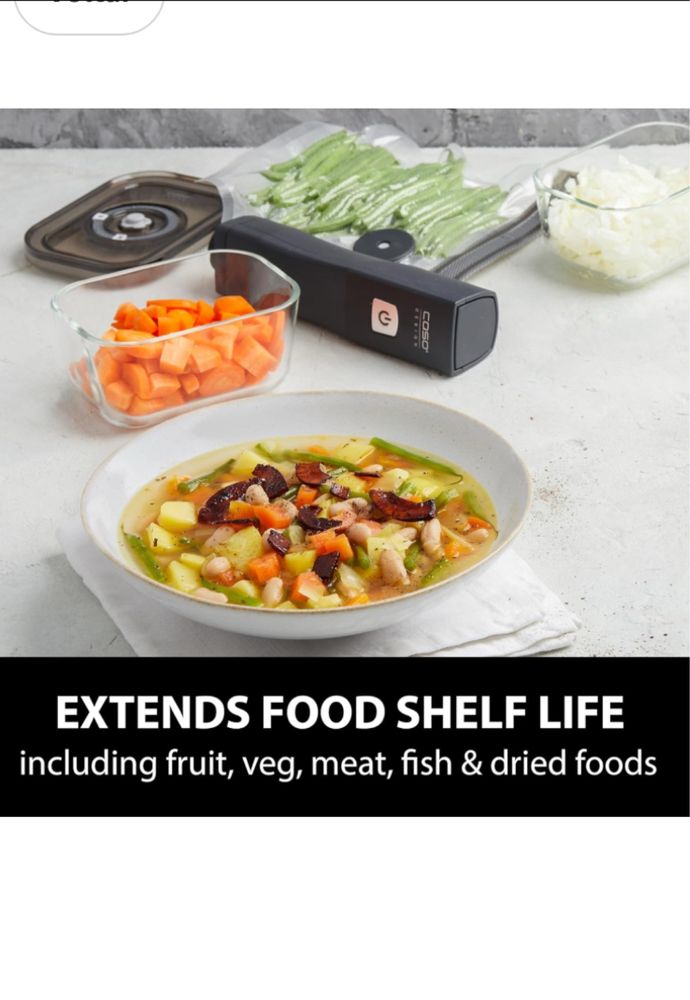 Conjunto aspirador de alimentos