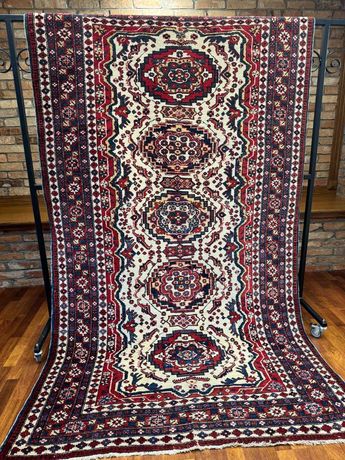 Vintage antyczny r.tkany dywan KAZAK 285x165 cm galeria 11 tyś