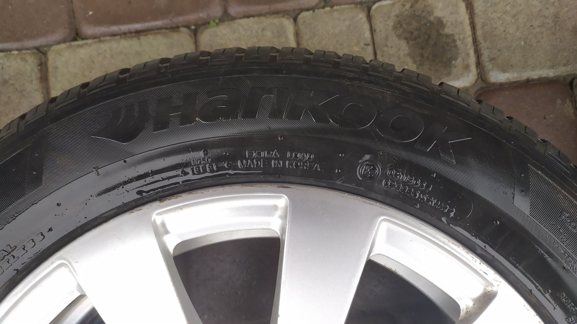 Диски Mercedes w211, w212 R16 5x112 з резиною Hankook