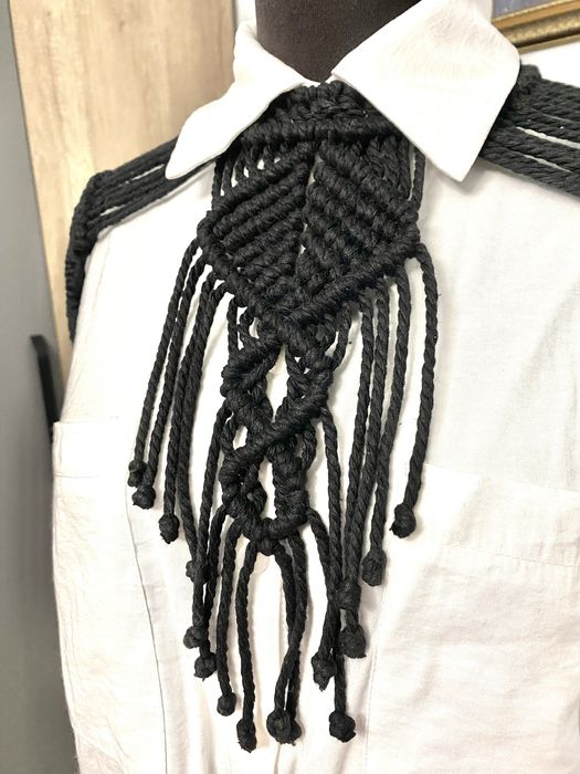 Плечова накидка (чокер,комірець),пояси макраме
