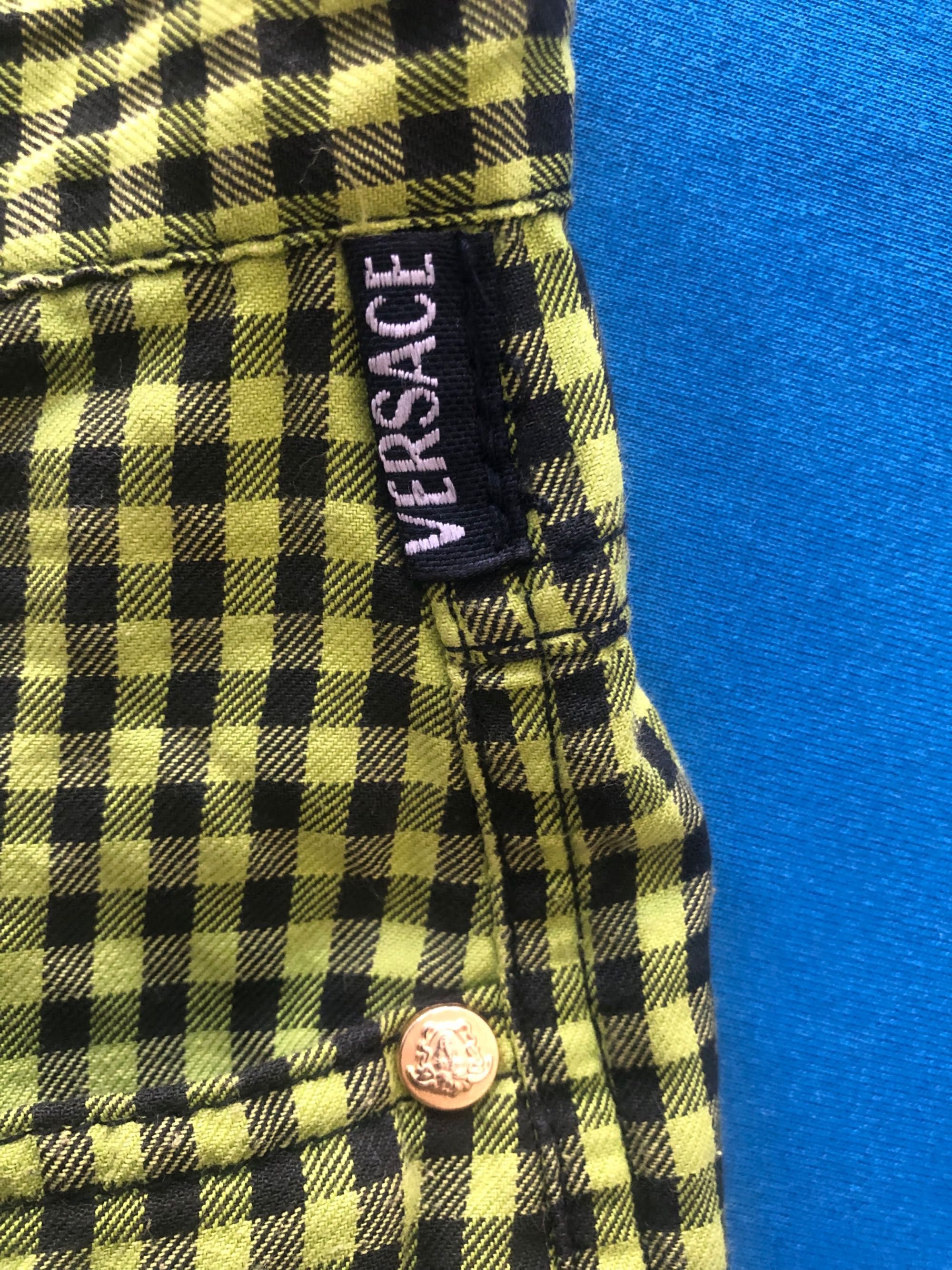 Calças Versace 80s trousers punk vintage