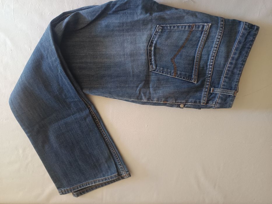 Spodnie jeans damskie L .