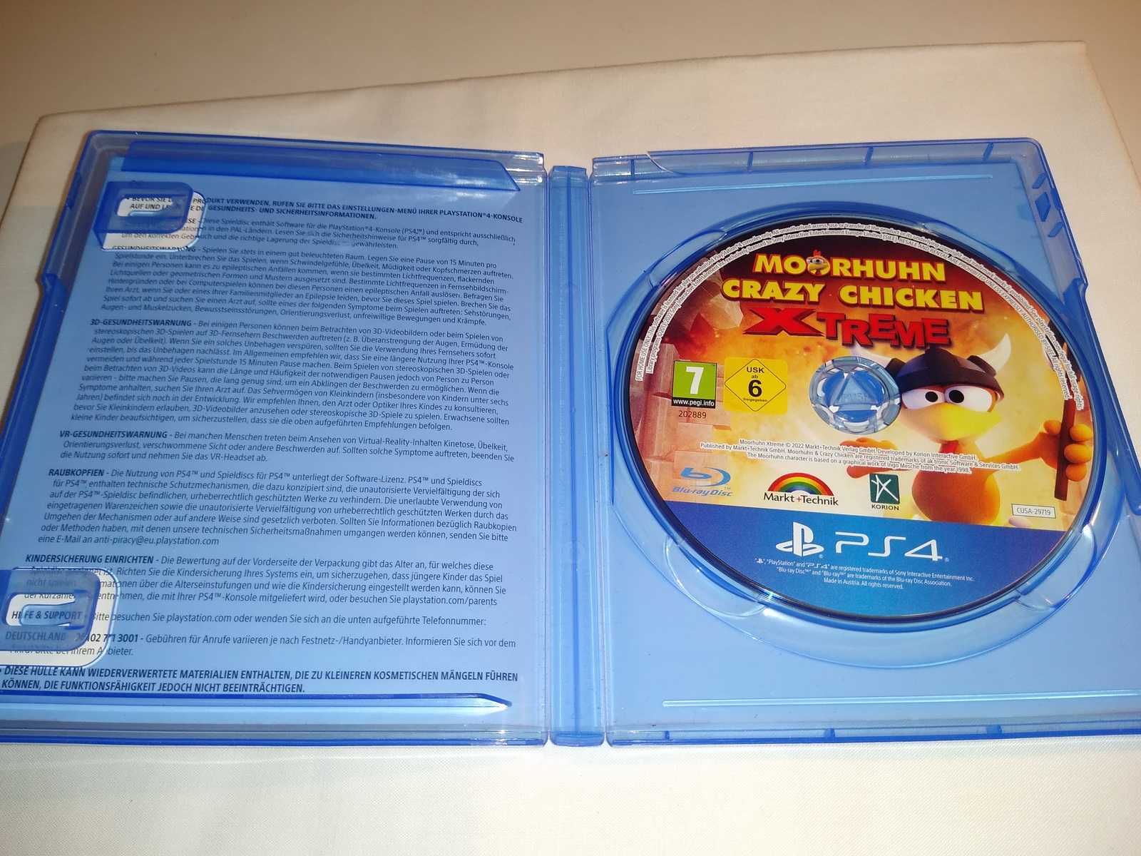 Crazy Chicken Xtreme Ps4 bez rys