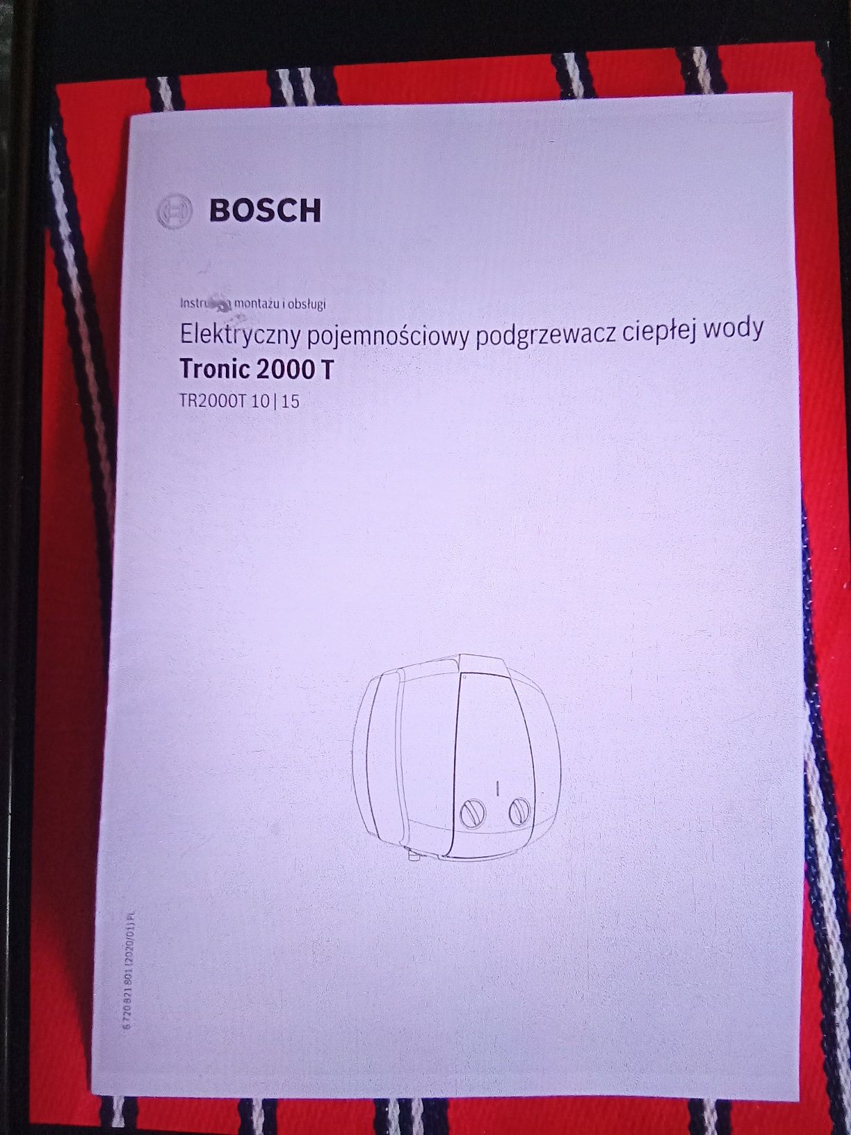 Bosch. Elektryczny podgrzewacz wody Trójnik 2000 T