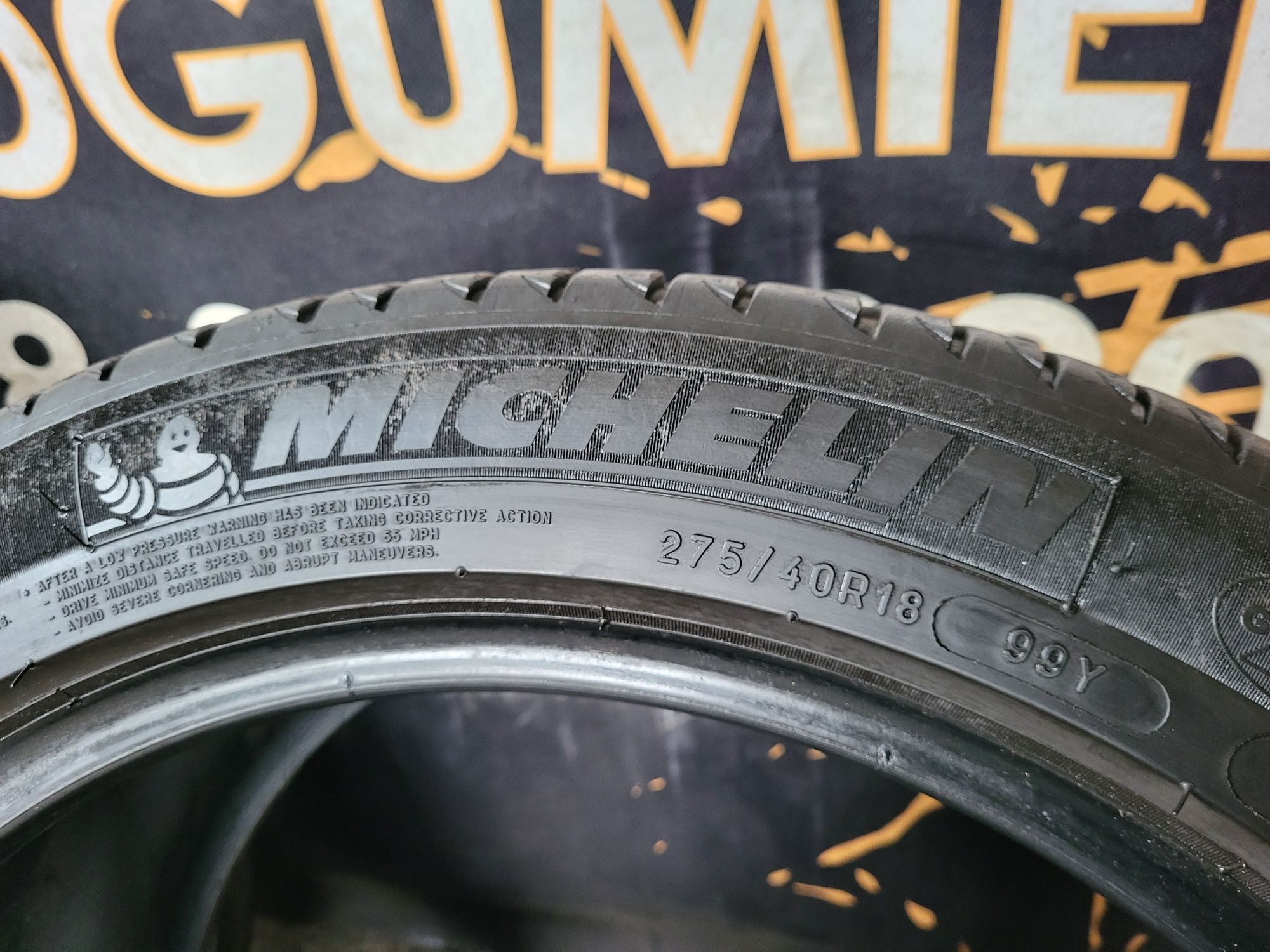 Opony letnie 275/40/18 Michelin RunFlat