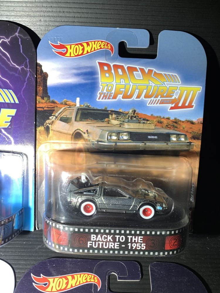 Машинки Hot Wheels Retro Back To The Future