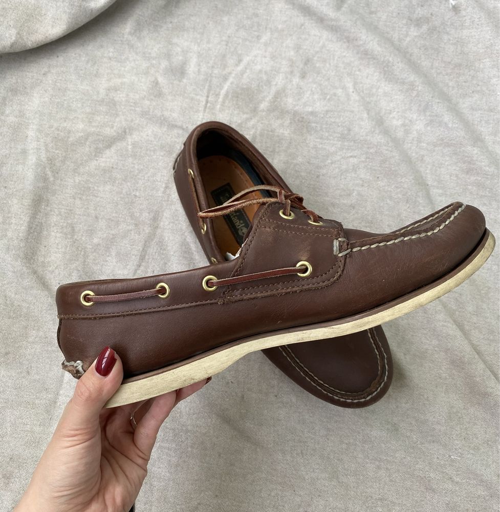 Мокасини Timberland Classic Boat з натуральної шкіри