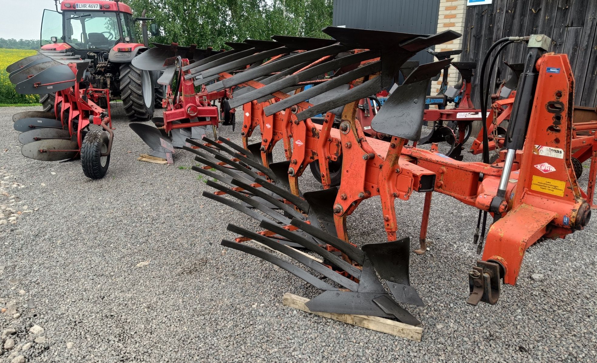 Pług 4 skibowy obrotowy Kuhn Overum Kongskilde Variant Kverneland