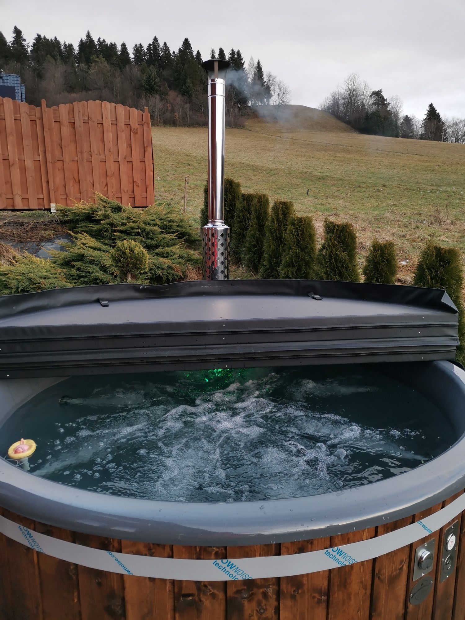 Domek z balią jacuzzi Bieszczady, Zawóz, Solina